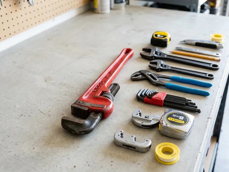 Professional plumbers in La Salle, MN equipped with top-tier tools for residential and commercial plumbing services.